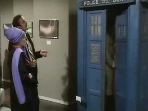 John Cleese in City of Death - Doctor Who