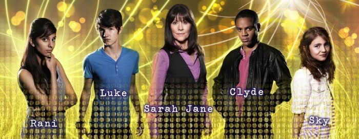 The main characters of The Sarah Jane Adventures